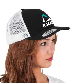 Broderie Kaloy Casquette Retro Trucker Cap