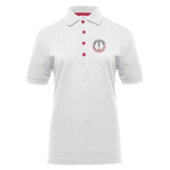 Polo femme boutons contrastés - Karaté Club Quimper