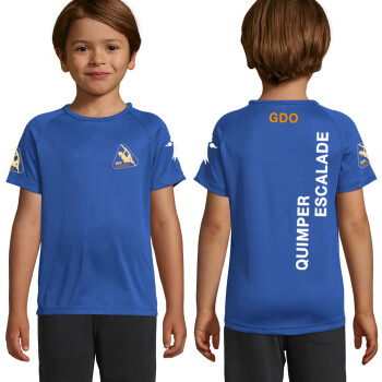 TEE SHIRT RESPIRANT ENFANT POLYESTER NEOTERIC TEXTE