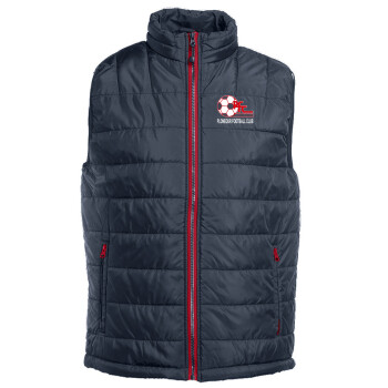 BODYWARMER HOMME BRODERIE COEUR