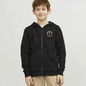 Sweat zippé enfant - Karaté Club Quimper