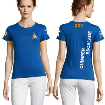 TEE SHIRT RESPIRANT FEMME POLYESTER NEOTERIC TEXTE