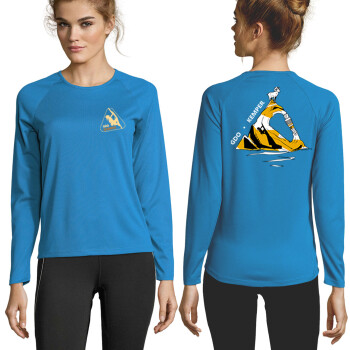 TEE SHIRT RESPIRANT FEMME MANCHES LONGUES POLYESTER NEOTERIC IMAGE